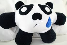 Sad Panda Doll